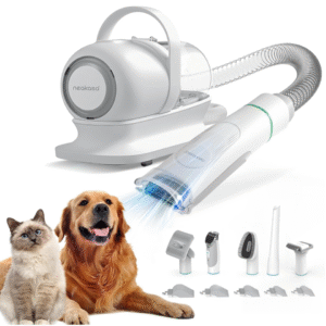 Pet Grooming Kit & Vacuum Suction 99% Pet Hair
