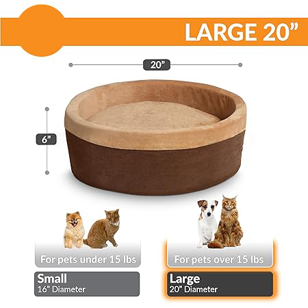 Pet Products Polyester Thermo-Kitty Bed Heated Cat Beds - Image 2